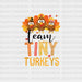 Team Tiny Turkeys DTF Transfer ready2transfer Black