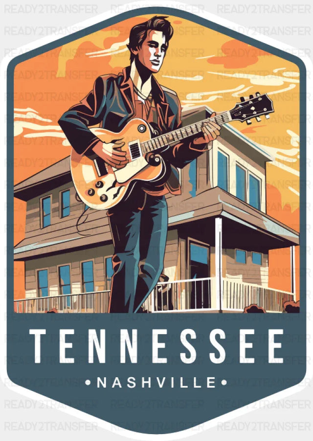 Tennessee Nashville - States & Cities DTF Transfer