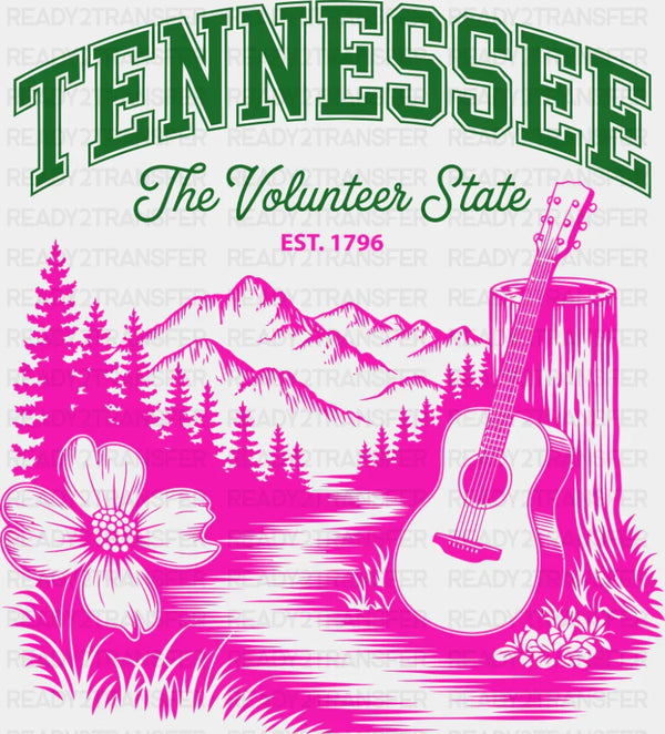 Tennessee The Volunteer State - States & Cities DTF Transfer
