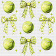 Tennis Balls & Ribbons - Tennis DTF Transfers ready2transfer