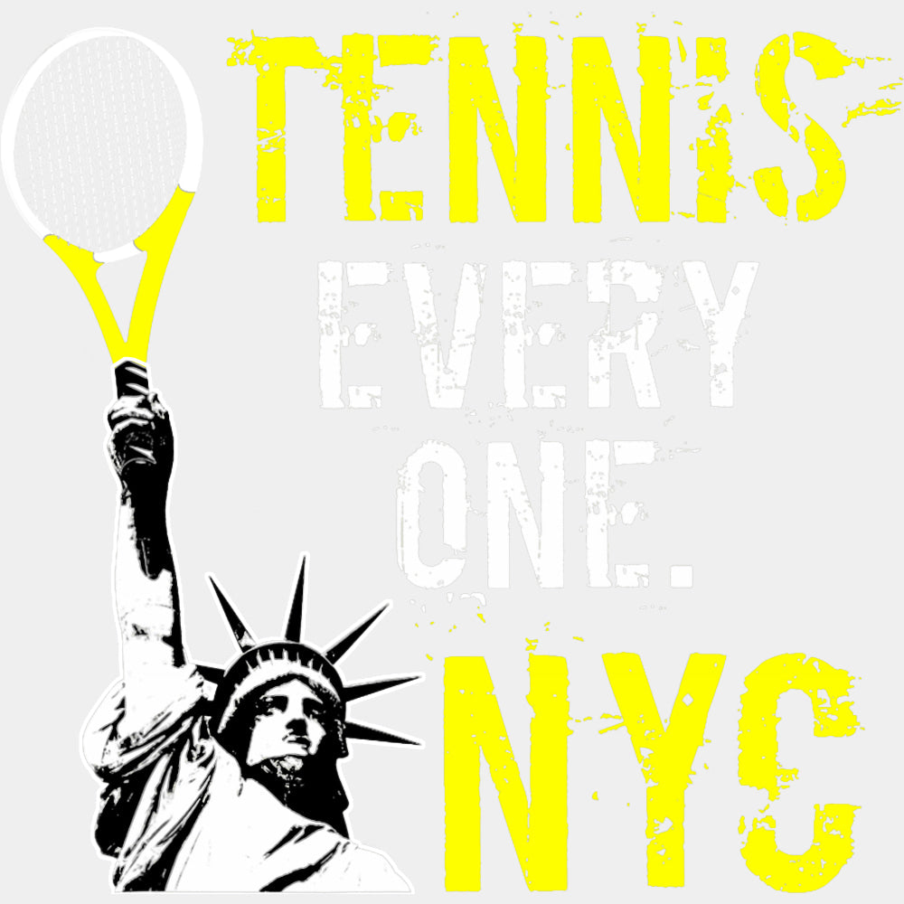 Tennis Every One, NYC - Tennis DTF Transfers ready2transfer Light Color Design (See Imaging)