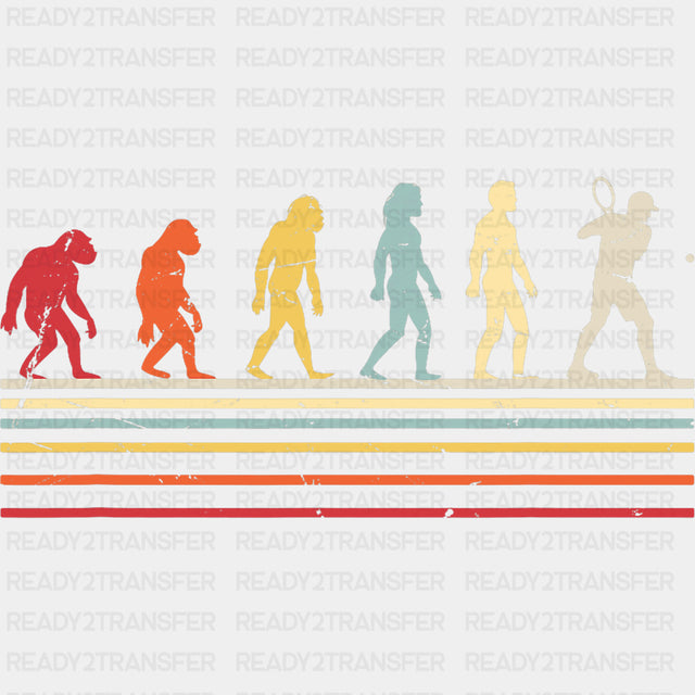 Tennis Evolution - Tennis DTF Transfers ready2transfer