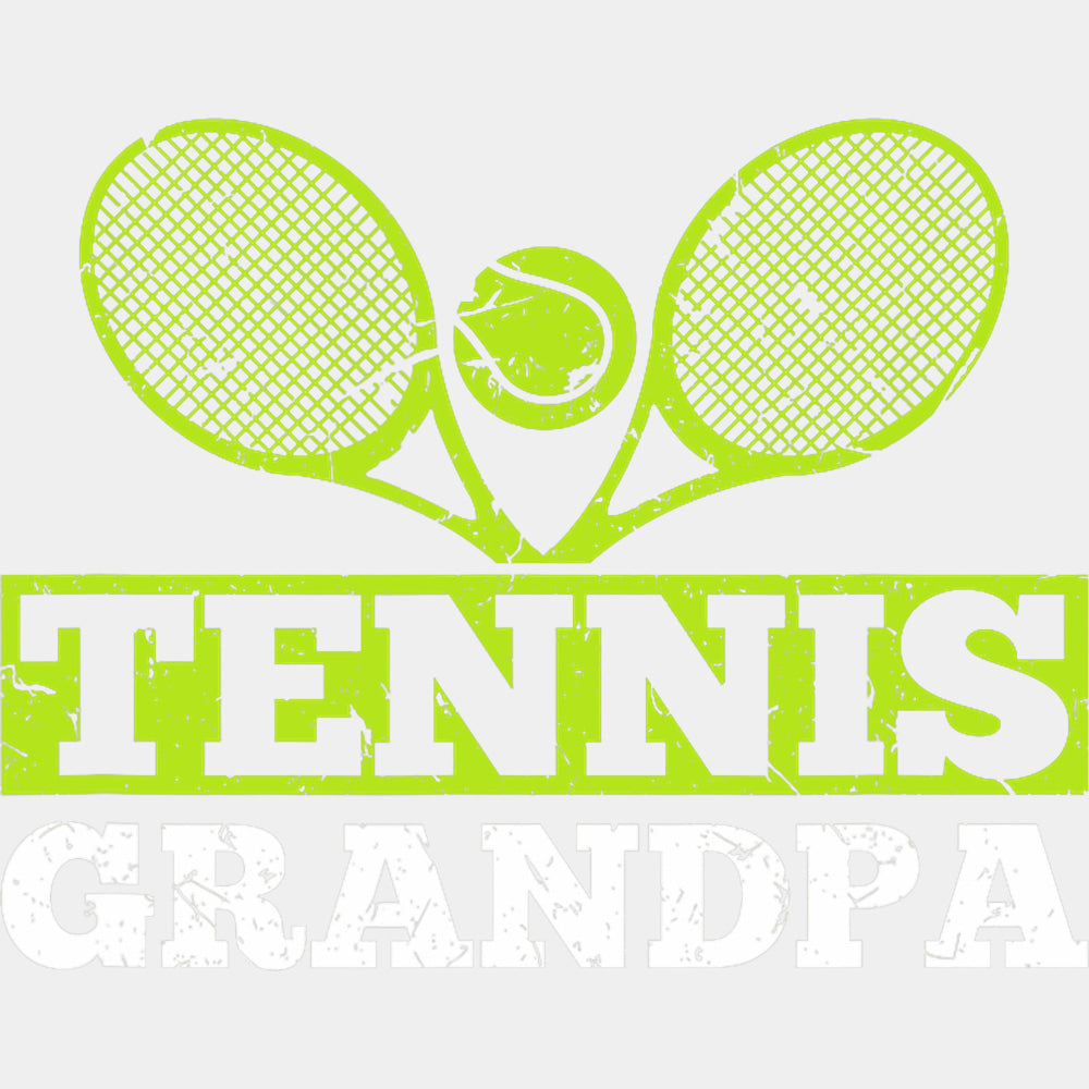 Tennis Grandpa - Tennis DTF Transfers ready2transfer Light Color Design (See Imaging)