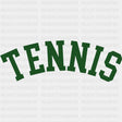 Tennis, Green Design - Tennis DTF Transfers ready2transfer