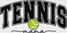 Tennis Mama Design - Tennis DTF Heat Transfer ready2transfer Black