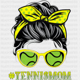 Tennis Mom, Sunglasses - Tennis DTF Transfers ready2transfer