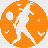 Tennis Player, Halloween Theme - Tennis DTF Transfers ready2transfer