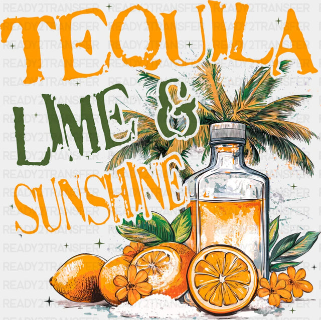 Tequila Lime & Sunshine - Summer DTF Transfer