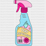 Terf Repellent - Transgender DTF Transfers ready2transfer Dark Color Design (See Imaging)