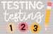 Testing Testing Teacher DTF Heat Transfer ready2transfer White