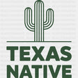 Texas Native Cactus Design - States & Cities DTF Transfer ready2transfer