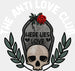 THE ANTI LOVE CLUB DTF Transfer ready2transfer White