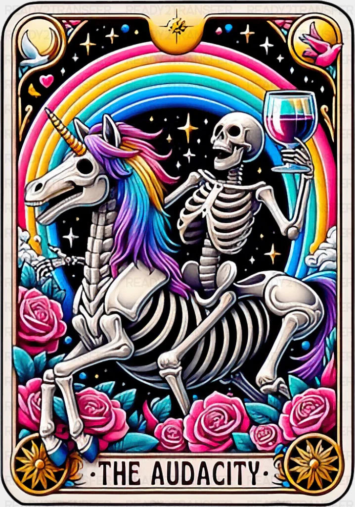 The Audacity - Funny DTF Transfer