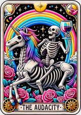 The Audacity - Funny DTF Transfer