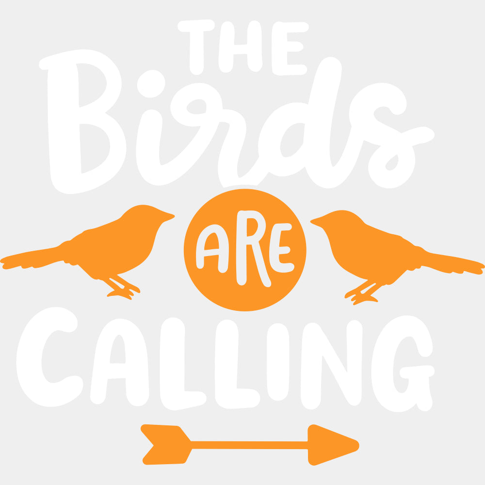 The Birds Are Calling - Birds DTF Transfers ready2transfer Light Color Design (See Imaging)