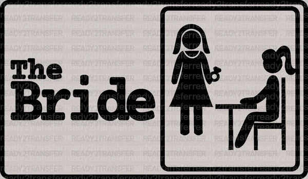 The Bride DTF Transfer