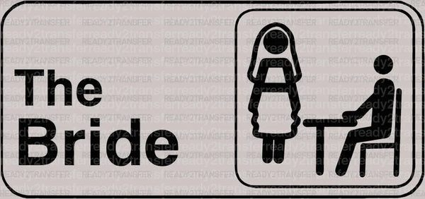 The Bride DTF Transfer