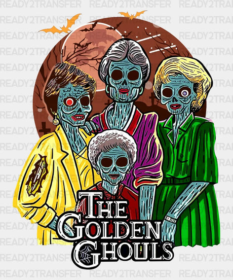 The Golden Ghouls Dtf Transfer