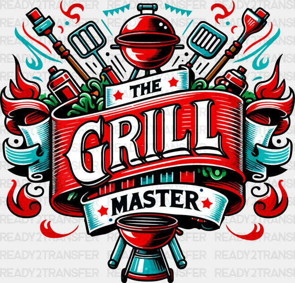 The Grill Master - BBQ DTF heat transfer