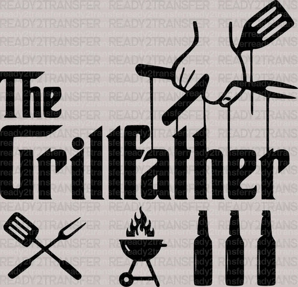 The Grillfather - Father's Day DTF Transfer