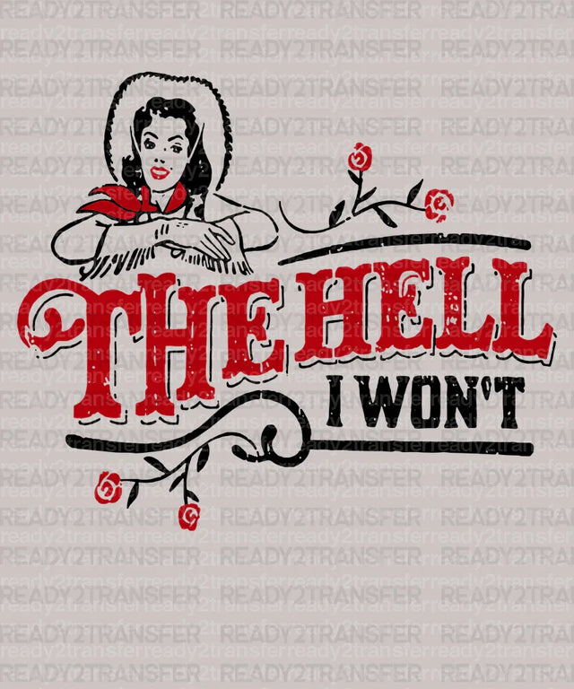 THE HELL DTF Transfer - ready2transfer