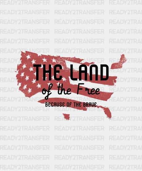 The Land Of Free Dtf Transfer