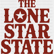 The Lone Star State - States & Cities DTF Transfer ready2transfer