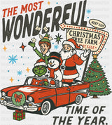 The Most Wonderful Time Of The Year - Christmas DTF Transfer