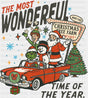 The Most Wonderful Time Of The Year - Christmas DTF Transfer