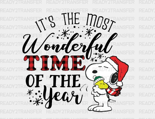 The Most Wonderful Time Of The Year DTF Transfer