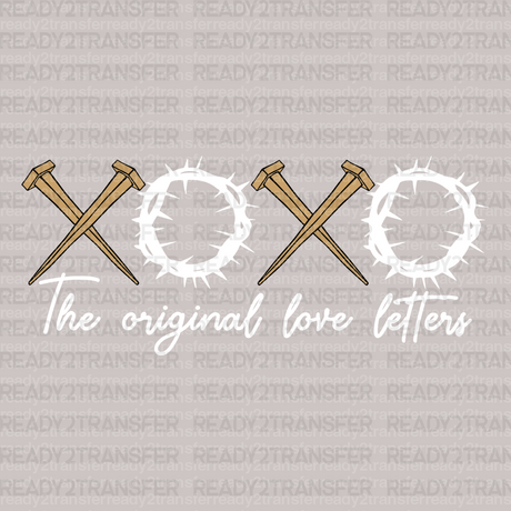 The Original Love Letters DTF Transfer - ready2transfer