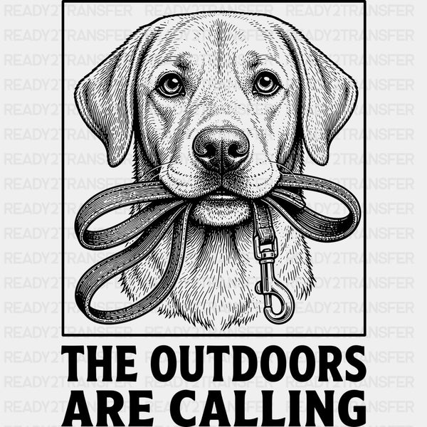 The Outdoors Are Calling - Hiking DTF Transfers