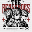 The Renegades - Anime DTF Transfers - Adult Unisex - S & M (10’’) / Dark Color Design (See Imaging)