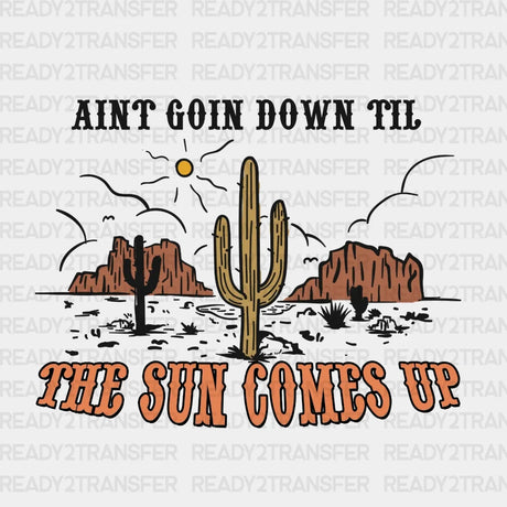 The Sun Comes Up Dtf Transfer