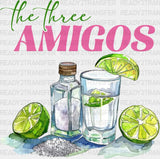 The Three Amigos - Cinco De Mayo DTF heat transfer ready2transfer