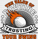 The Value Of Routine- Golf DTF Heat Transfer ready2transfer Black