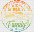 There’s Nowhere I’d Rather Be - Family Cruise Dtf Heat Transfer