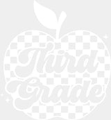 Third Grade B&W - Back To School DTF Transfer ready2transfer Light Color Design (See Imaging)