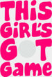 This Girl's Got Game - Golf DTF Heat Transfer ready2transfer White