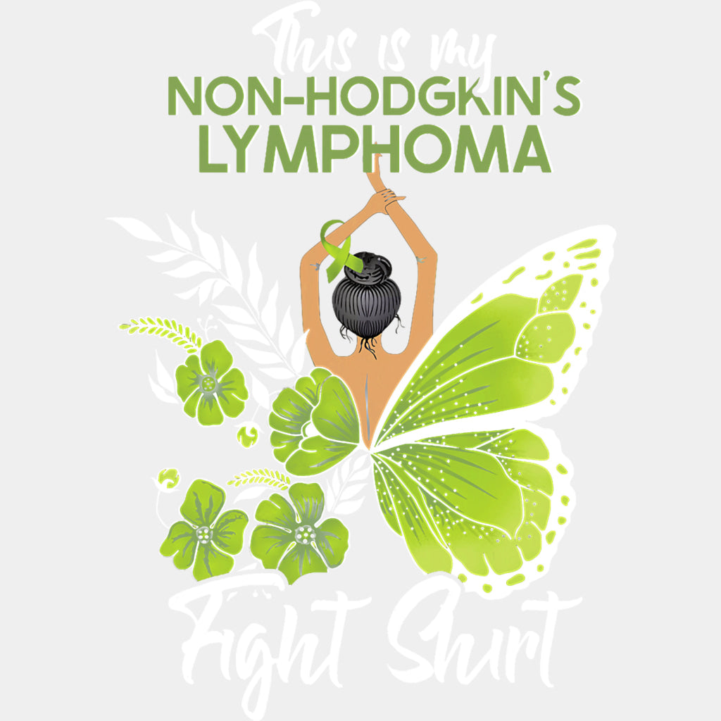 This Is My Non-Hodgkin's Lymphoma Fight Shirt - Lymphoma DTF Transfers ready2transfer Light Color Design (See Imaging)