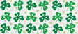 Three Leaf Clover Heart - St Patrick Cup Wrap Uv Sticker Permanent Dtf Decal