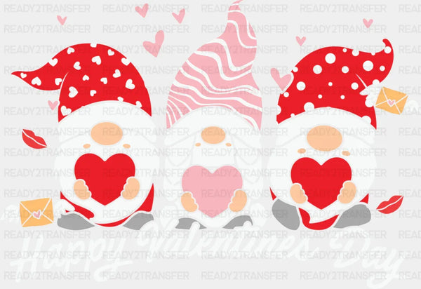 THREE LITTLE GNOMIES DTF Transfer