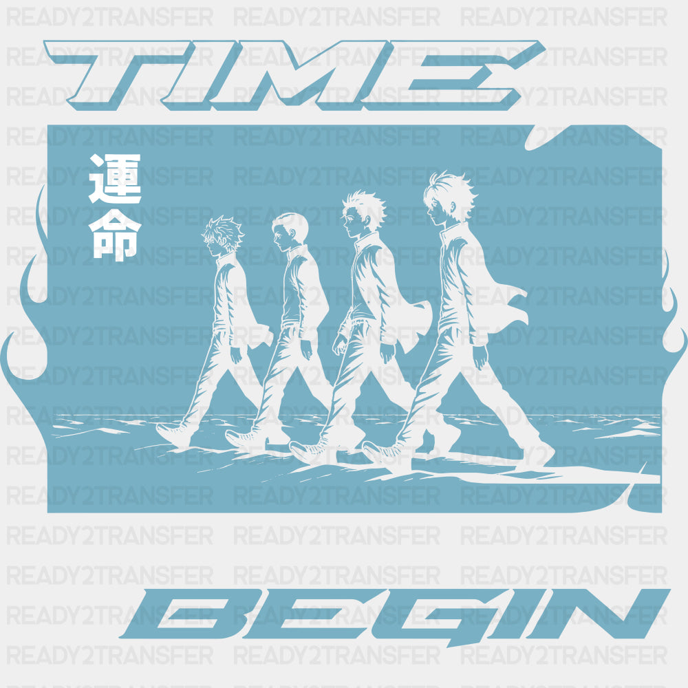 Time Begin - Anime DTF Transfers