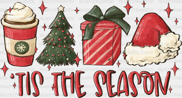 TIS THE SEASON DRINKS DTF Transfer