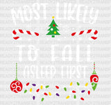 To Fall A Sleep First Dtf Transfer