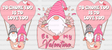 To Gnome You - Valentine’s Day Cup Wrap Uv Sticker Permanent Dtf Decal