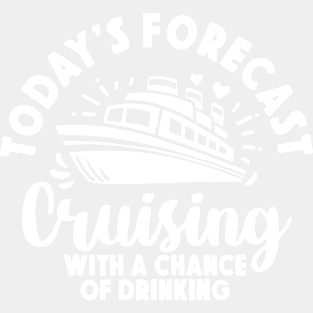 Today's Forecast - Family Cruise DTF heat transfer ready2transfer Light Color Design ( See imaging )