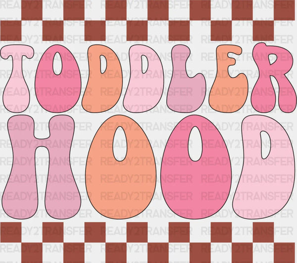 Toddler Hood - Kids DTF heat transfer