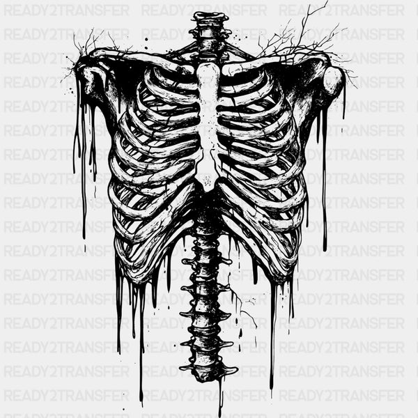 Torso - Skeleton DTF Transfers
