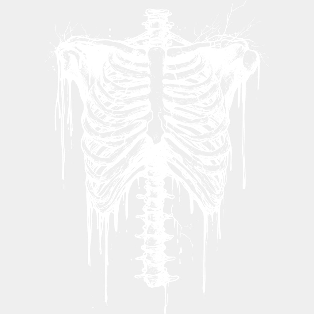 Torso - Skeleton DTF Transfers ready2transfer Light Color Design (See Imaging)
